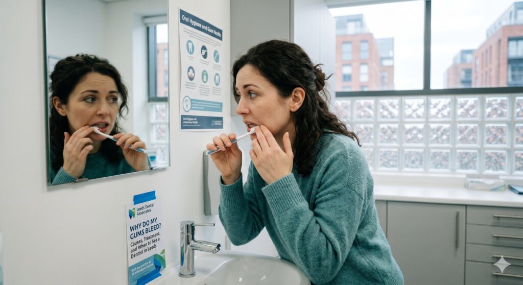 Why Do My Gums Bleed When I Brush Causes, Treatment & When to See a Dentist in Leeds